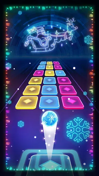 Color Hop 3D - Music Game (Цветной Хоп 3D)  [МОД Все открыто] Screenshot 2