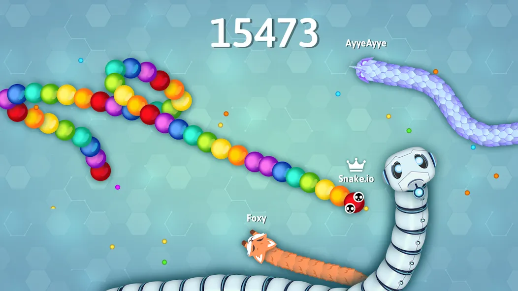 Snake.io - Fun Snake .io Games  [МОД Много монет] Screenshot 2