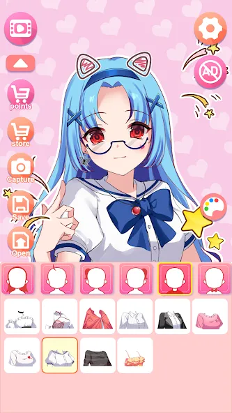 Viya Avatar Maker:emoji (Вия Аватар Мейкер)  [МОД Unlimited Money] Screenshot 4