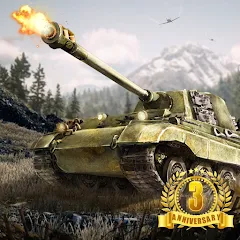 Скачать взлом Tank Warfare: PvP Battle Game (Танковое сражение)  [МОД Все открыто] - стабильная версия apk на Андроид