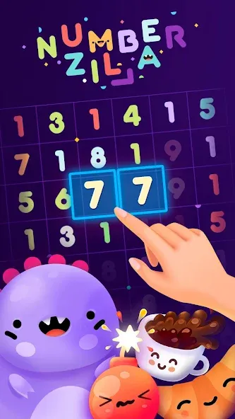 Numberzilla: Number Match Game (Намберзилла)  [МОД Меню] Screenshot 1