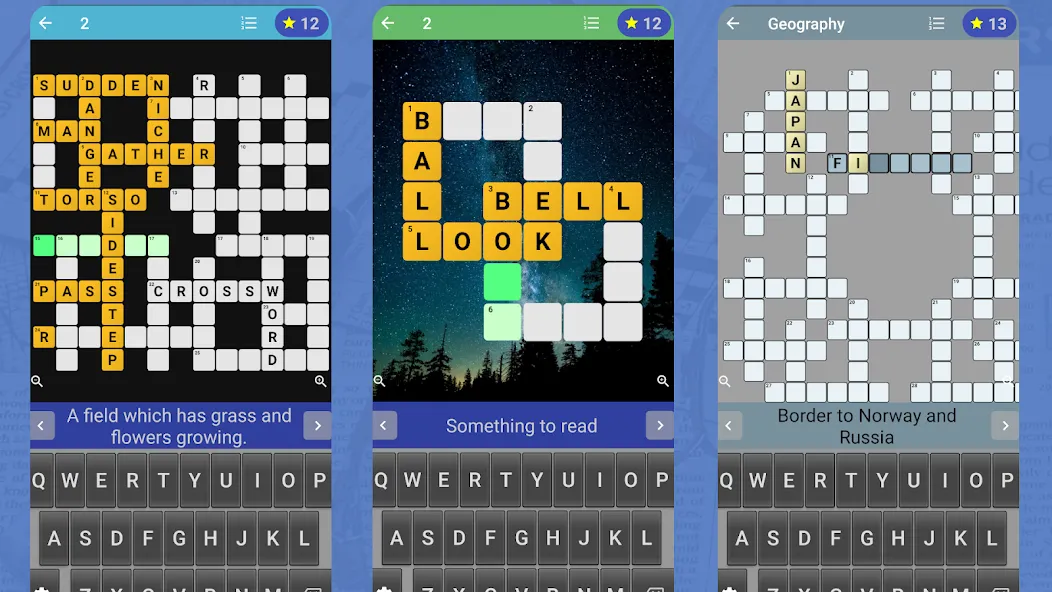 English Crossword puzzle (Английский кроссворд)  [МОД Menu] Screenshot 1