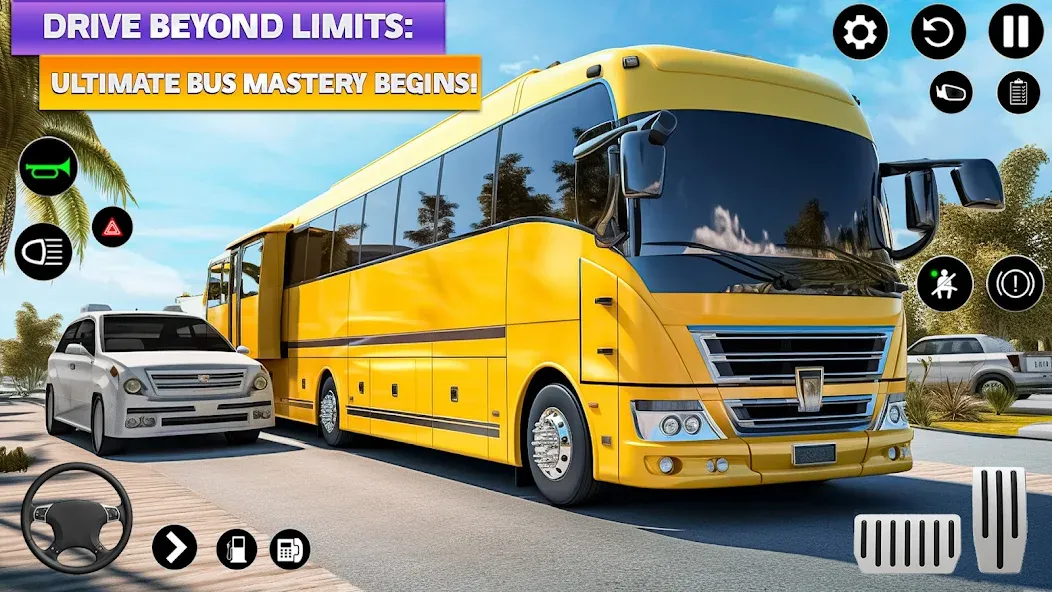 Ultimate Bus Driving Simulator (Ультимативный симулятор вождения автобуса)  [МОД Mega Pack] Screenshot 2