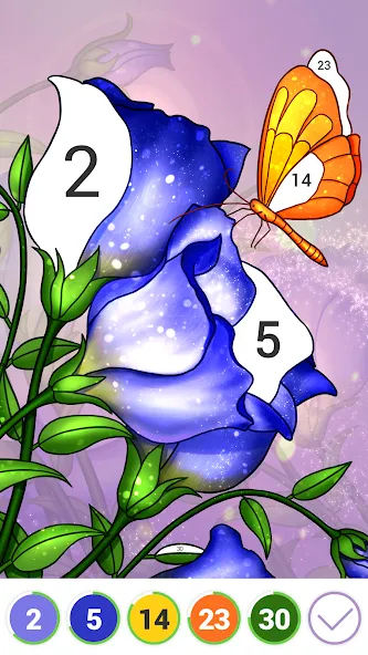 Hola Color--Coloring by Number (ола калор)  [МОД Menu] Screenshot 2