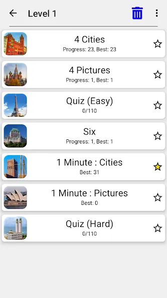 Cities of the World Photo-Quiz  [МОД Меню] Screenshot 5