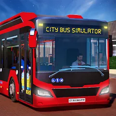 Взлом City Bus Simulator: Bus Games (Риал Сити Бас Симулятор Геймс)  [МОД Mega Pack] - последняя версия apk на Андроид