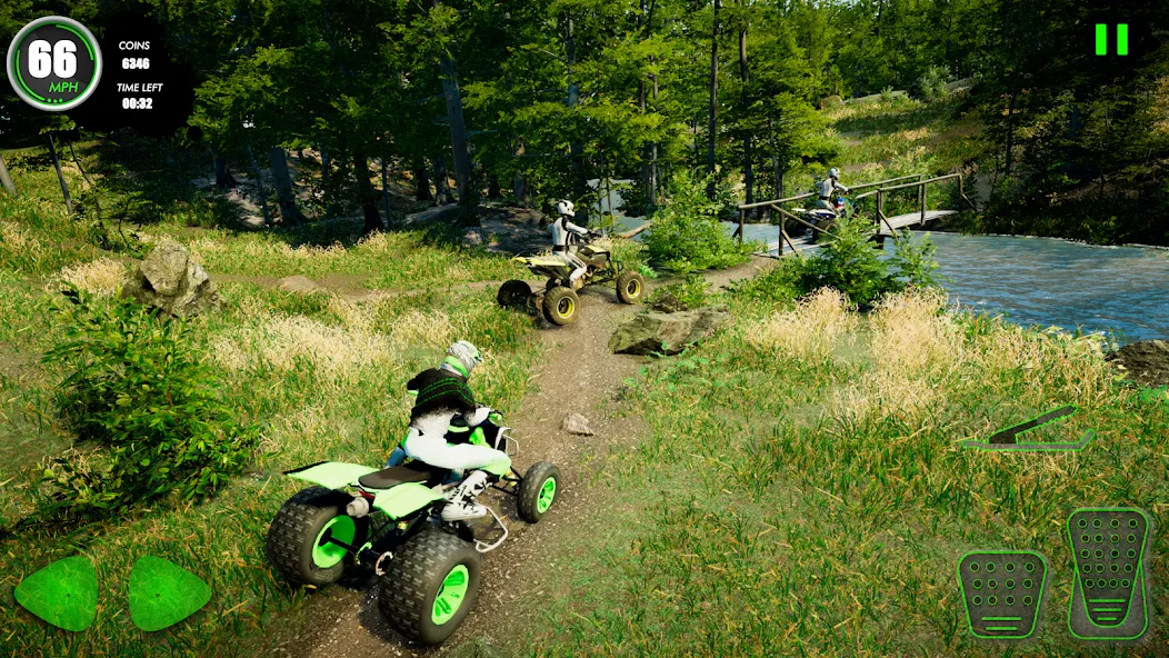 Atv Car Games Bike Offroad 4x4 (ЭиТиВи)  [МОД Unlocked] Screenshot 2