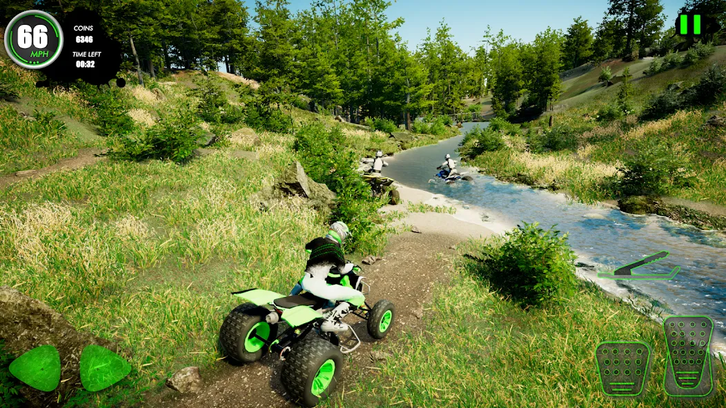 Atv Car Games Bike Offroad 4x4 (ЭиТиВи)  [МОД Unlocked] Screenshot 4