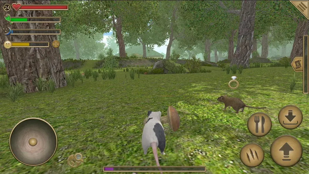 Mouse Simulator :  Forest Home  [МОД Бесконечные деньги] Screenshot 1