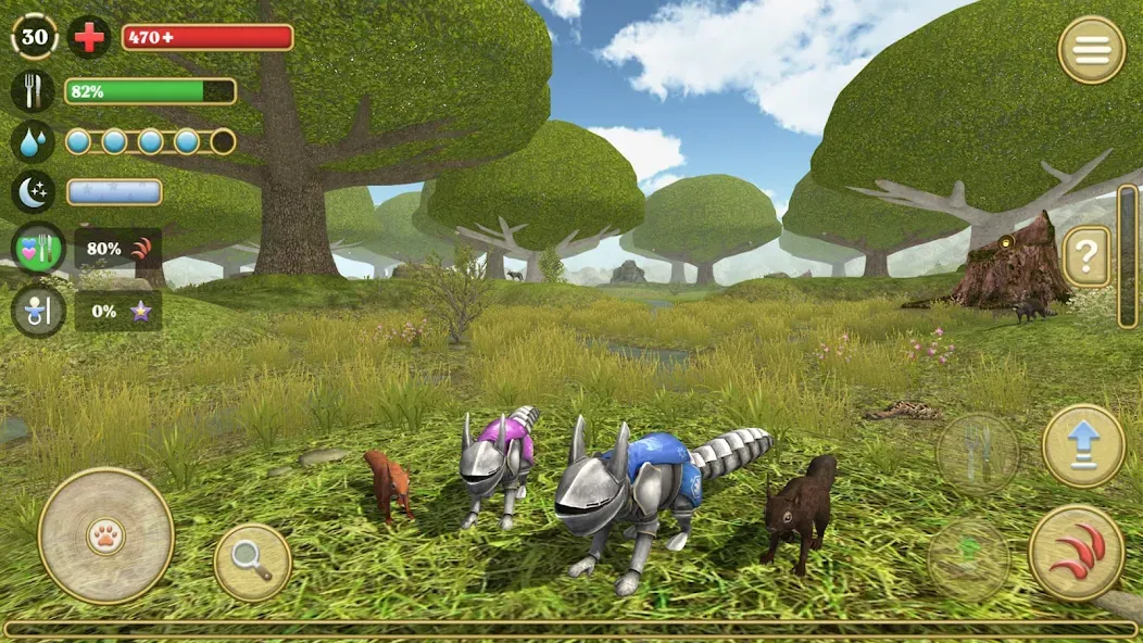 Squirrel Simulator 2 : Online  [МОД Много монет] Screenshot 5