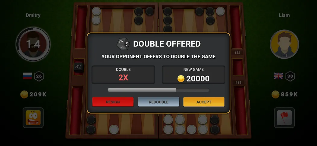 Backgammon Champs - Board Game (Бэкгаммон Чемпс)  [МОД Бесконечные деньги] Screenshot 3