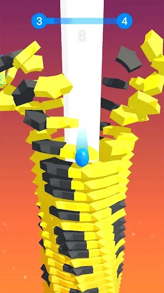 Stack Ball - Crash Platforms (Стэк Болл)  [МОД Меню] Screenshot 2