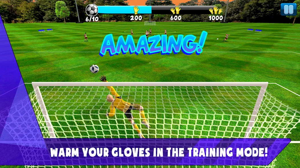 Soccer Goalkeeper 2024 (Соккер Голкипер 2022)  [МОД Menu] Screenshot 1