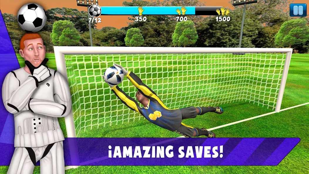 Soccer Goalkeeper 2024 (Соккер Голкипер 2022)  [МОД Menu] Screenshot 2