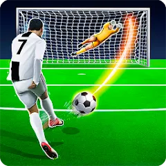 Скачать взломанную Shoot Goal - Soccer Games 2022 (Шут Гоал)  [МОД Бесконечные деньги] - последняя версия apk на Андроид