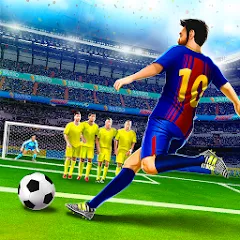 Взлом Shoot Goal: World Leagues (Шут Гоал)  [МОД Много монет] - полная версия apk на Андроид