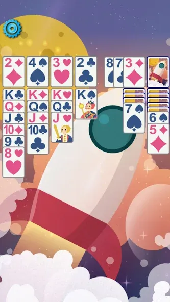 Solitaire Space™ (Солярис Спейс)  [МОД Unlimited Money] Screenshot 3