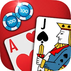 Взлом Blackjack 21  [МОД Unlocked] - полная версия apk на Андроид