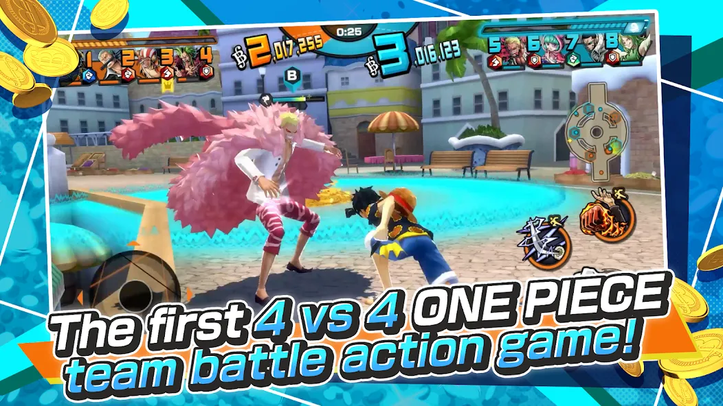 ONE PIECE Bounty Rush (ВАН ПИС Баунти Раш)  [МОД Unlocked] Screenshot 2