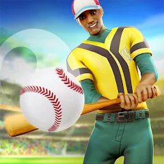 Взломанная Baseball Club: PvP Multiplayer (Бейсбольный клуб)  [МОД Много монет] - последняя версия apk на Андроид