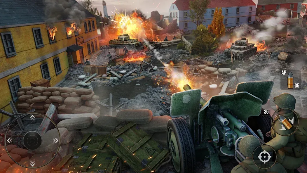 World of Artillery: Cannon War (Ворлд оф Артиллери)  [МОД Меню] Screenshot 5