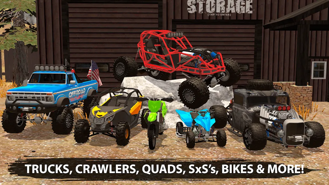 Offroad Outlaws (Оффроуд Аутлоус)  [МОД Все открыто] Screenshot 1