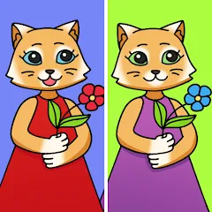 Взлом Find Differences: Cute Cats  [МОД Unlocked] - полная версия apk на Андроид