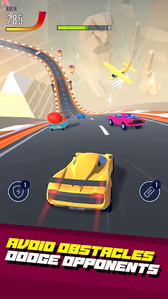 Car Race 3D - Racing Master (С  3D  Гонки на автомобилях 3D)  [МОД Unlocked] Screenshot 2