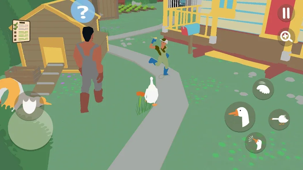 Crazy Goose Simulator  [МОД Все открыто] Screenshot 4