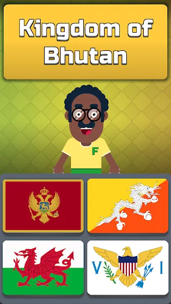 Geography: Flags Quiz Game  [МОД Menu] Screenshot 3