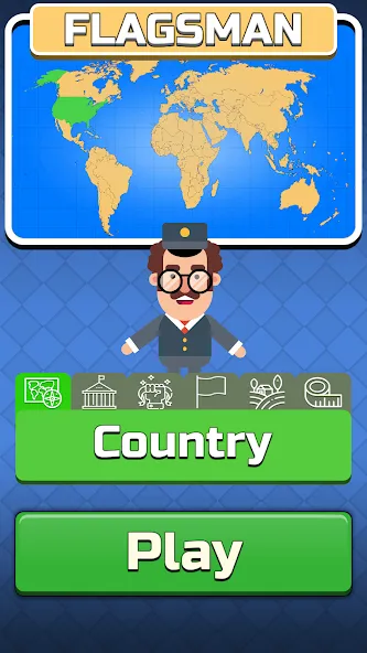 Geography: Flags Quiz Game  [МОД Menu] Screenshot 5