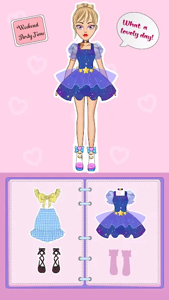 DIY Paper Princess Doll Games (Ди пейпер принцесс кьют доллс)  [МОД Меню] Screenshot 4