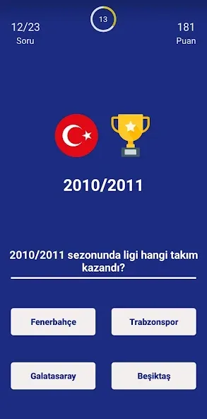 Türkiye Süper Ligi Bilgi Oyunu  [МОД Меню] Screenshot 3