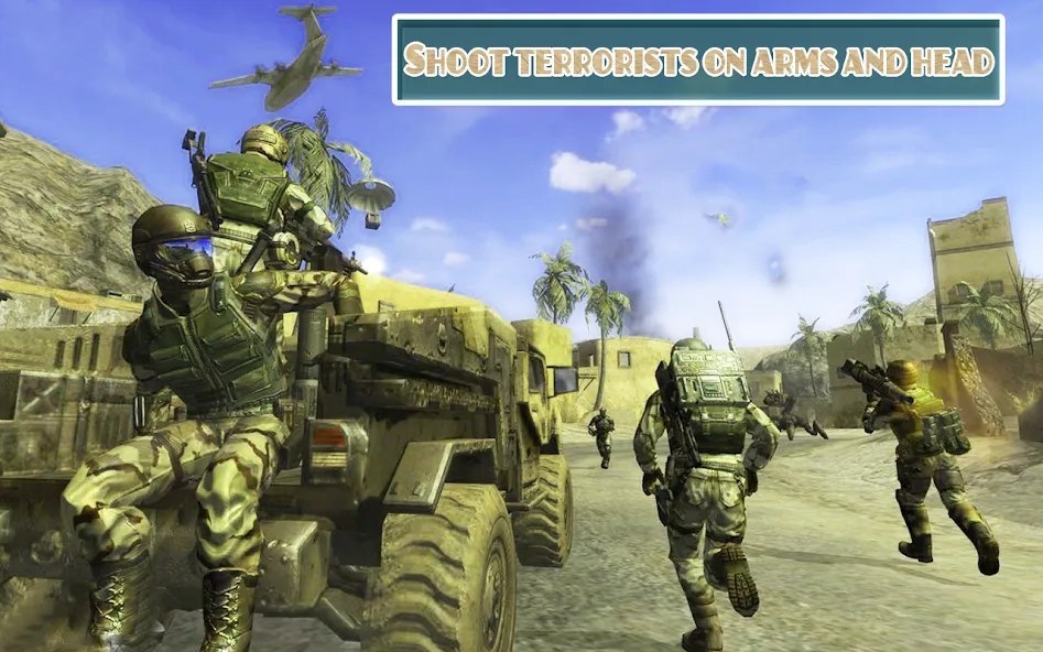 Call of Modern Army Combat  [МОД Бесконечные монеты] Screenshot 2