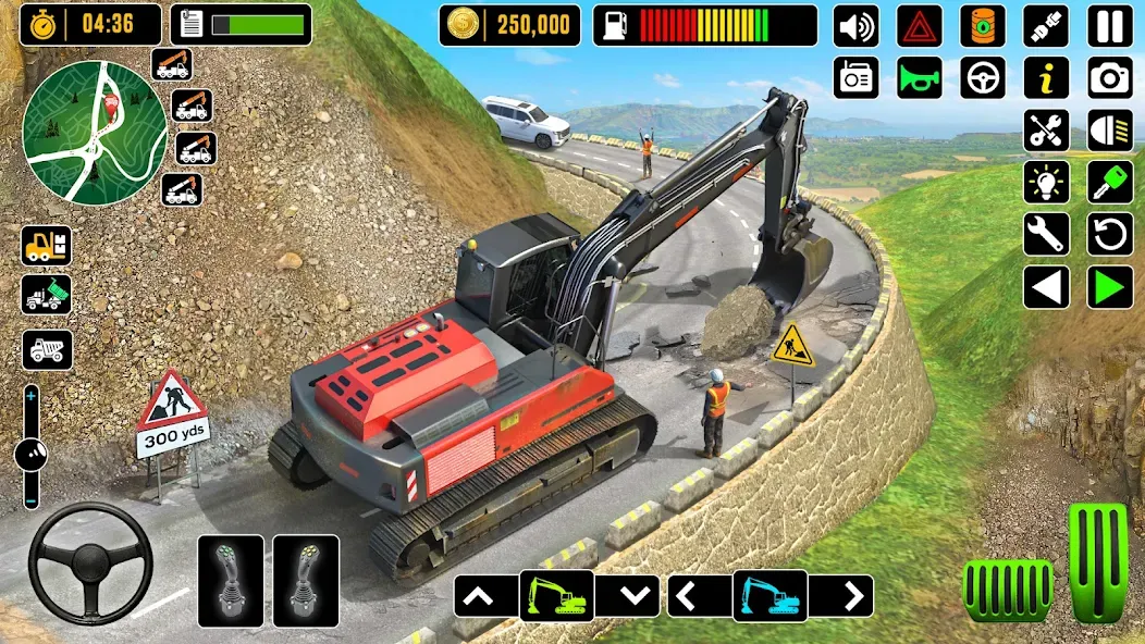 City Road Construction Games (Сити Роад Конструкшн Геймс)  [МОД Меню] Screenshot 1