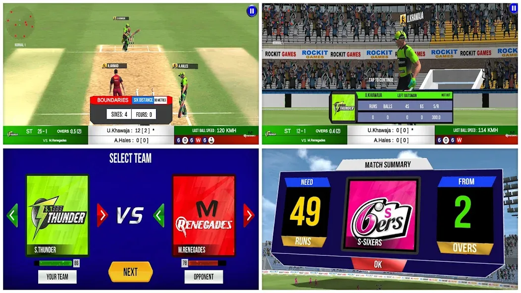 Aussie T20 Cricket Game 2023  [МОД Unlimited Money] Screenshot 4