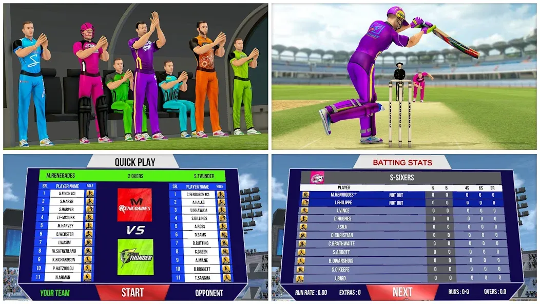 Aussie T20 Cricket Game 2023  [МОД Unlimited Money] Screenshot 5