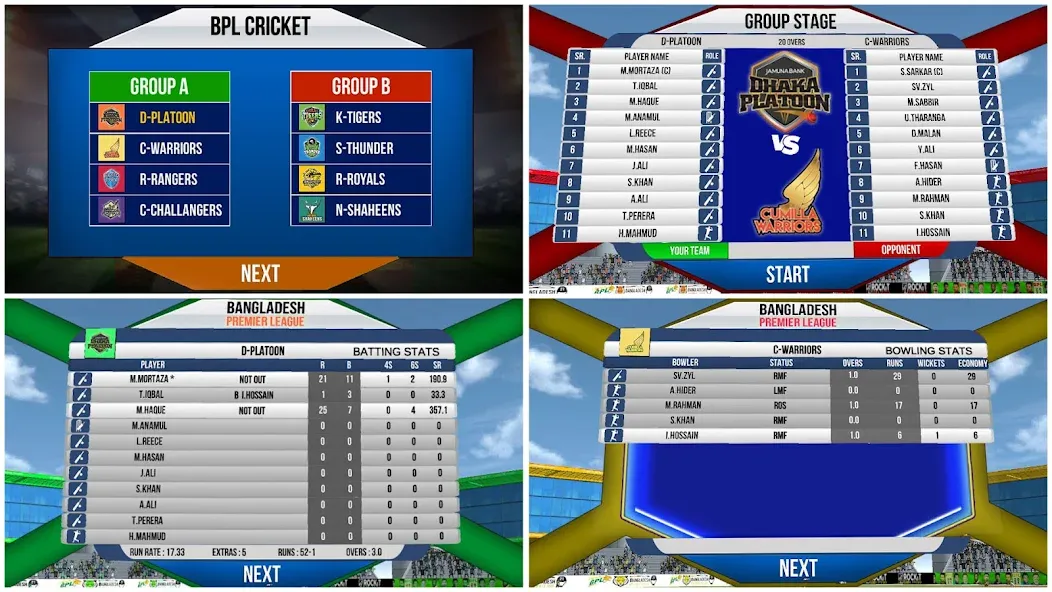 Bangladesh Cricket T20 Game (Бангладеш Крикет Лиг)  [МОД Бесконечные монеты] Screenshot 5