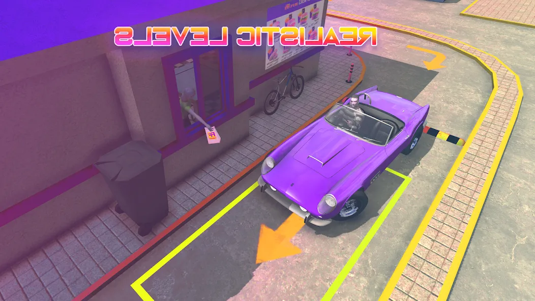 Super car parking - Car games  [МОД Много денег] Screenshot 5