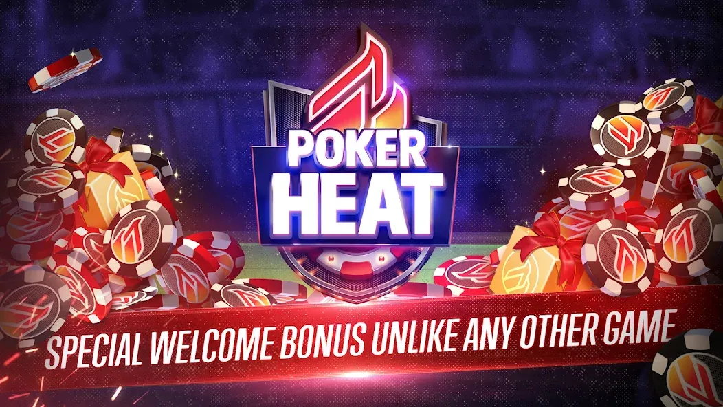 Poker Heat™ Texas Holdem Poker (Покер Хит)  [МОД Бесконечные монеты] Screenshot 4