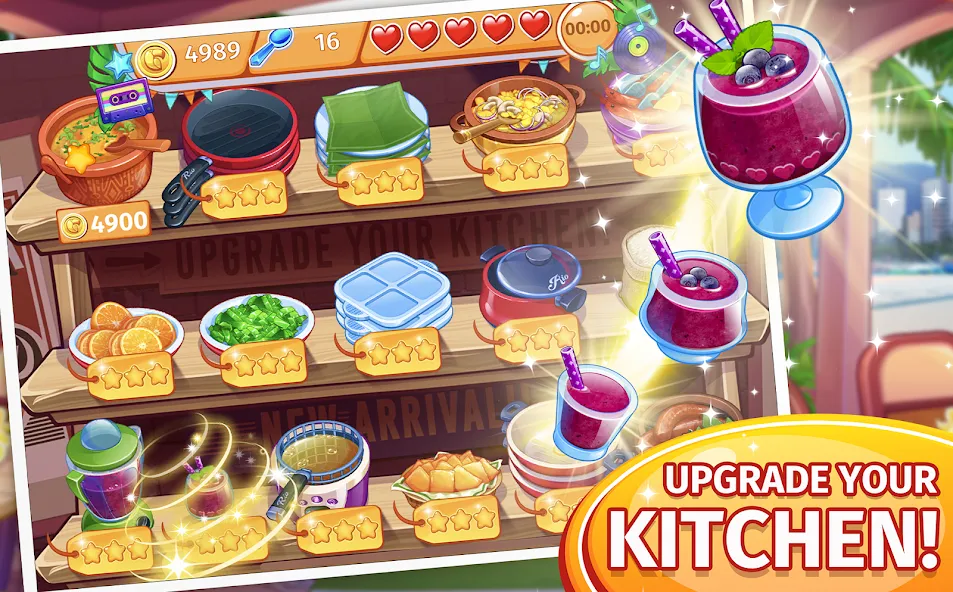 Cooking Craze: Restaurant Game  [МОД Бесконечные деньги] Screenshot 3