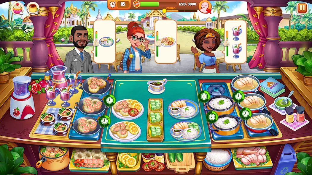 Cooking Madness: A Chef's Game  [МОД Бесконечные монеты] Screenshot 2