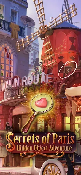 Paris Secrets Hidden Objects  [МОД Menu] Screenshot 1