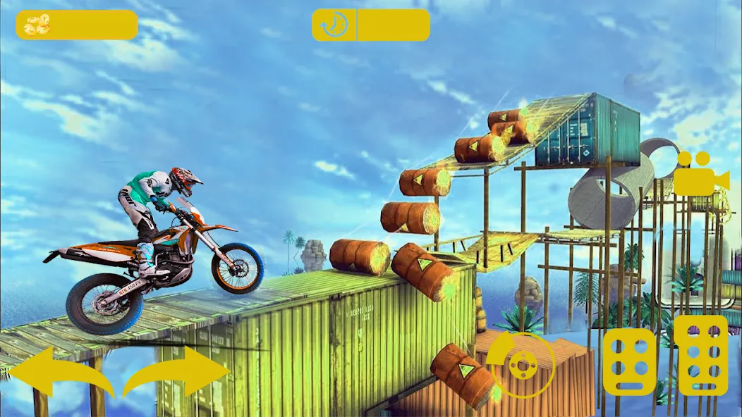 Bike stunt 3d games-Bike games  [МОД Mega Pack] Screenshot 1