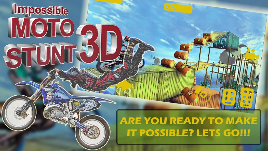 Bike stunt 3d games-Bike games  [МОД Mega Pack] Screenshot 5