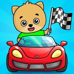 Взлом Bimi Boo Car Games for Kids  [МОД Unlimited Money] - полная версия apk на Андроид