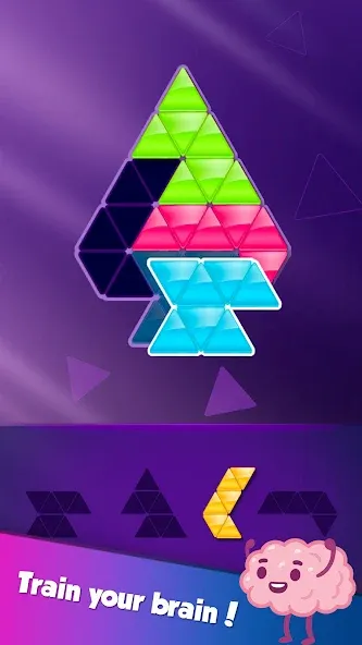 Block! Triangle Puzzle:Tangram  [МОД Unlimited Money] Screenshot 4