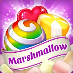 Взломанная Lollipop & Marshmallow Match3  [МОД Menu] - последняя версия apk на Андроид