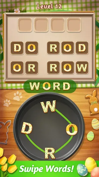 Word Cookies! ®  [МОД Бесконечные деньги] Screenshot 2