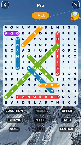 Word Search - Word Puzzle Game  [МОД Меню] Screenshot 3